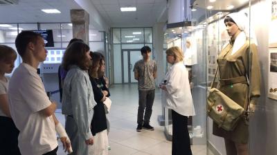 Экскурсия по музейно-выставочной экспозиции «Фронтовая медицинская сестра»